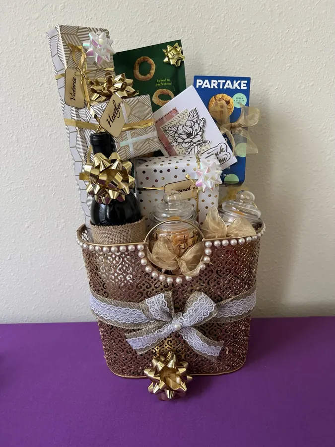 Custom gift basket by Conceptual Hands