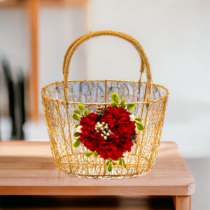 Steel Laser Cut Designer Basket