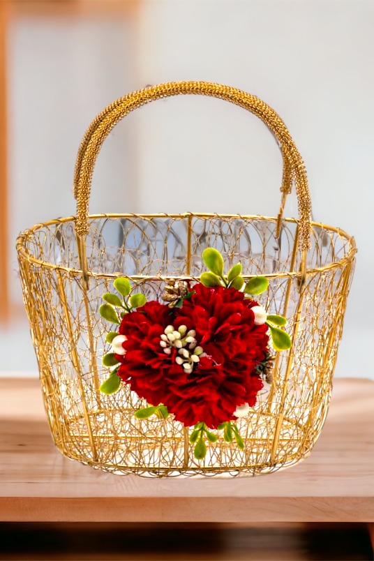 Steel Laser Cut Designer Basket